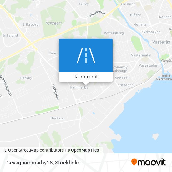 Gcväghammarby18 karta