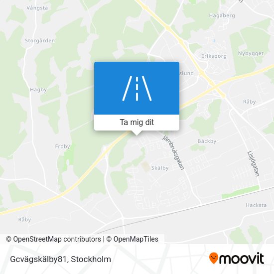 Gcvägskälby81 karta