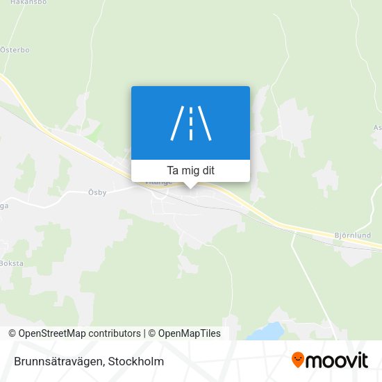 Brunnsätravägen karta