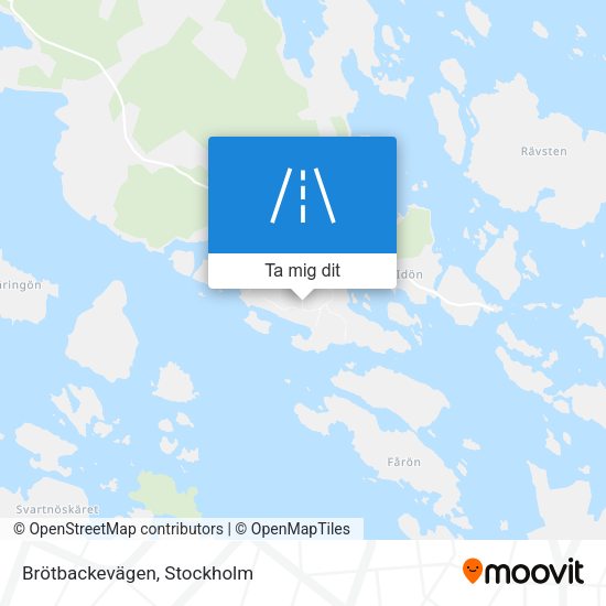 Brötbackevägen karta