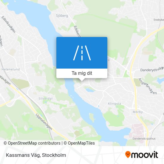 Kassmans Väg karta