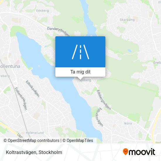 Koltrastvägen karta