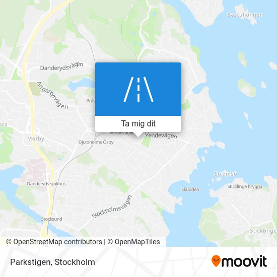 Parkstigen karta