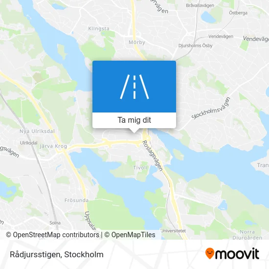 Rådjursstigen karta