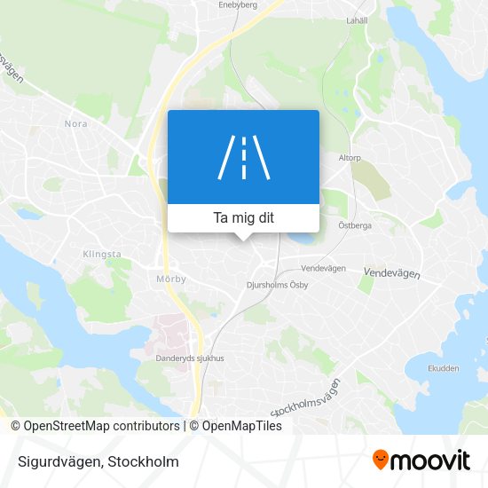 Sigurdvägen karta