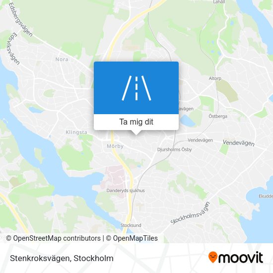 Stenkroksvägen karta