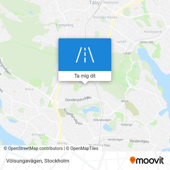 Völsungavägen karta