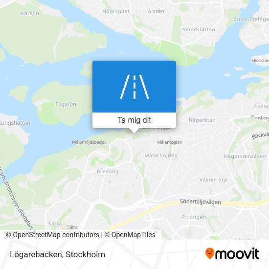 Lögarebacken karta