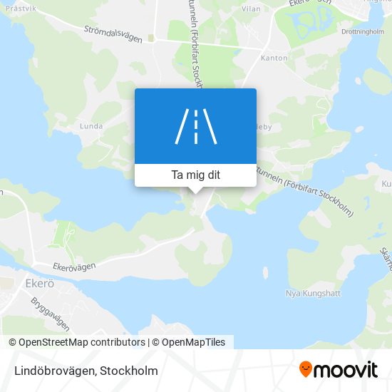 Lindöbrovägen karta