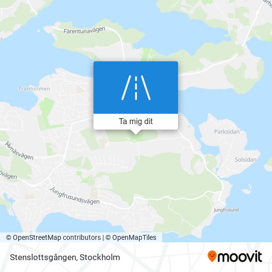 Stenslottsgången karta