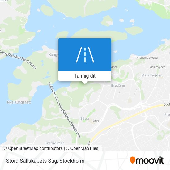 Stora Sällskapets Stig karta