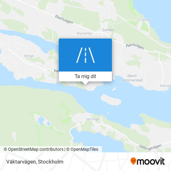 Väktarvägen karta