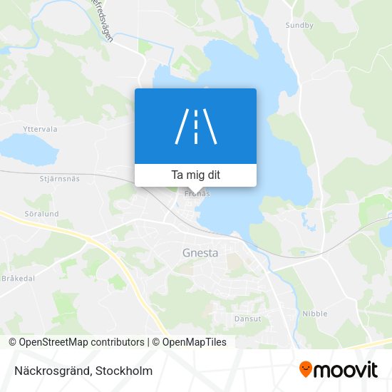 Näckrosgränd karta