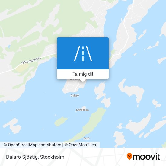 Dalarö Sjöstig karta
