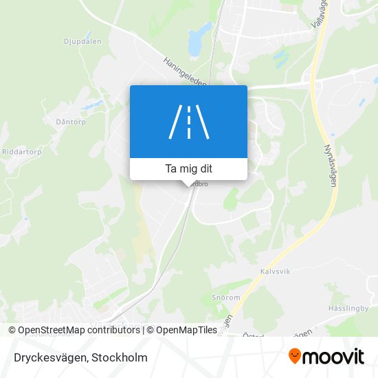 Dryckesvägen karta