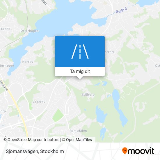 Sjömansvägen karta