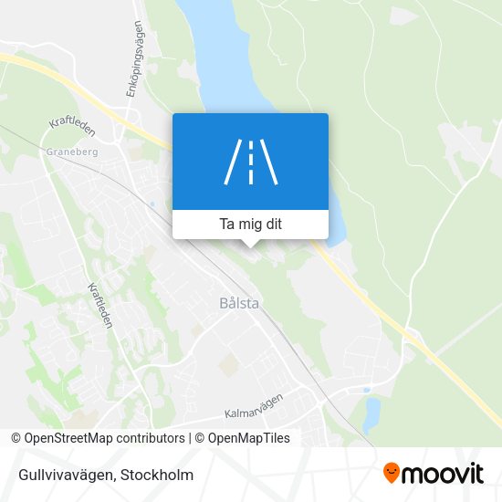 Gullvivavägen karta