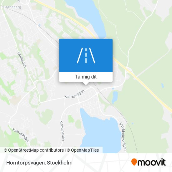 Hörntorpsvägen karta