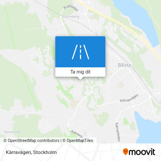 Kärravägen karta