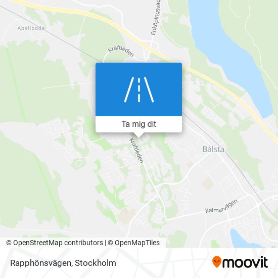 Rapphönsvägen karta