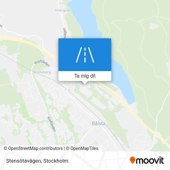 Stensötavägen karta