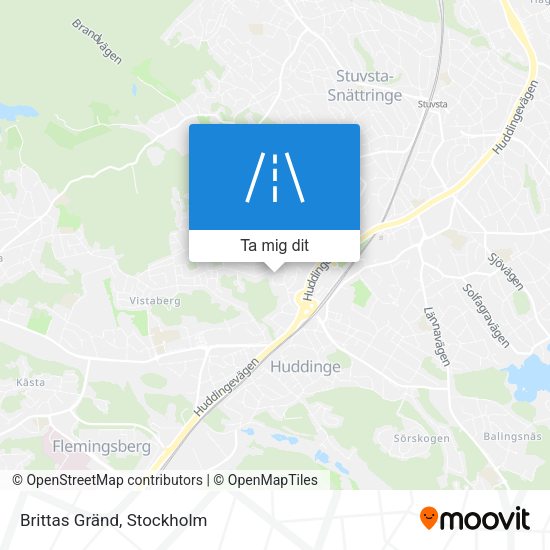 Brittas Gränd karta