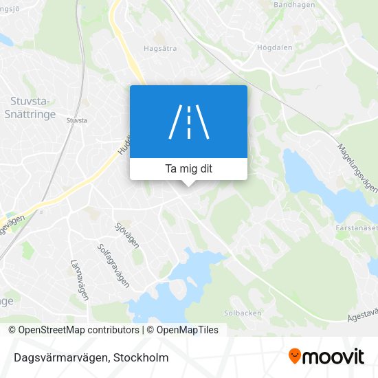 Dagsvärmarvägen karta
