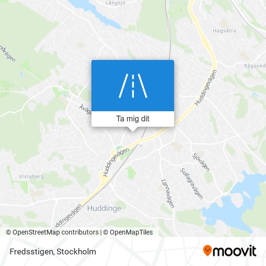 Fredsstigen karta