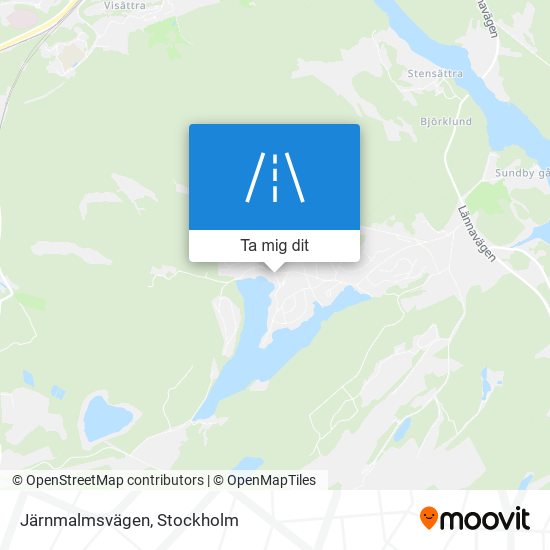 Järnmalmsvägen karta