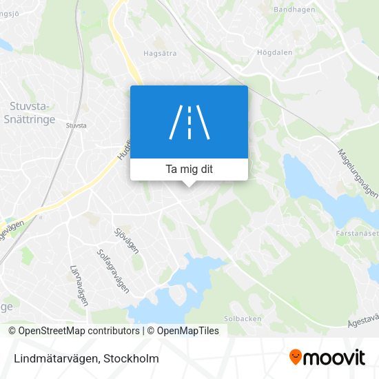 Lindmätarvägen karta