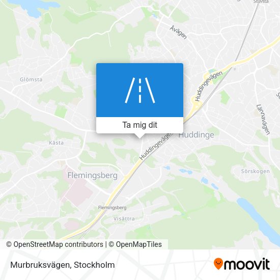 Murbruksvägen karta