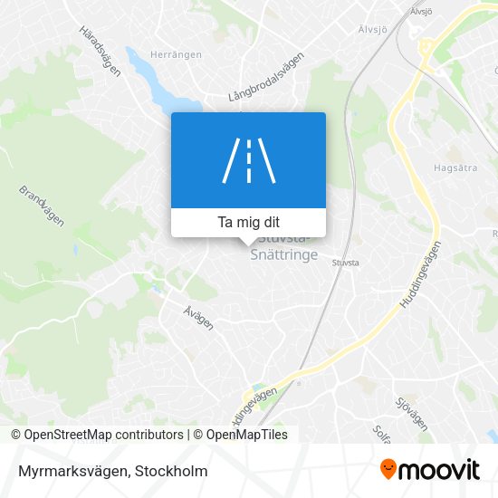 Myrmarksvägen karta
