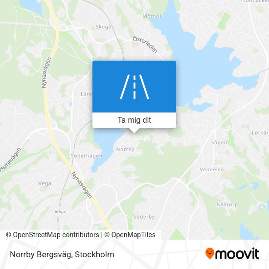 Norrby Bergsväg karta