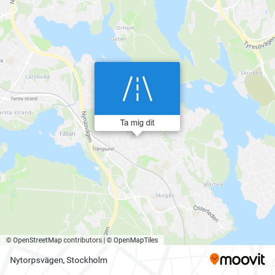 Nytorpsvägen karta