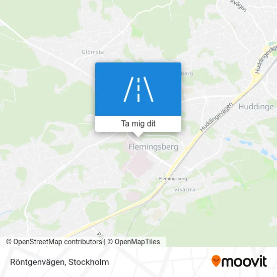 Röntgenvägen karta