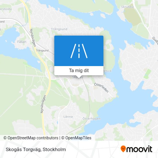 Skogås Torgväg karta