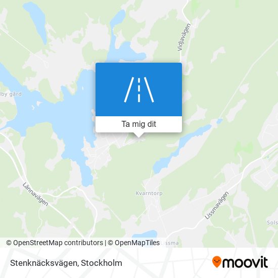 Stenknäcksvägen karta