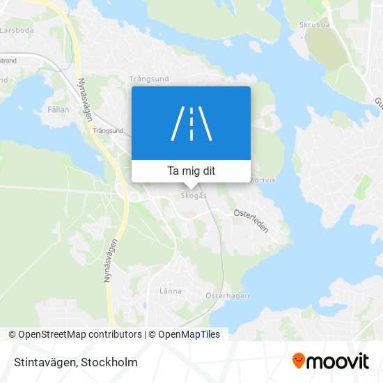 Stintavägen karta