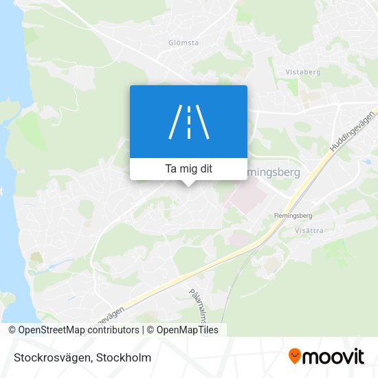 Stockrosvägen karta