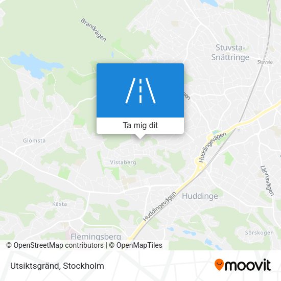 Utsiktsgränd karta