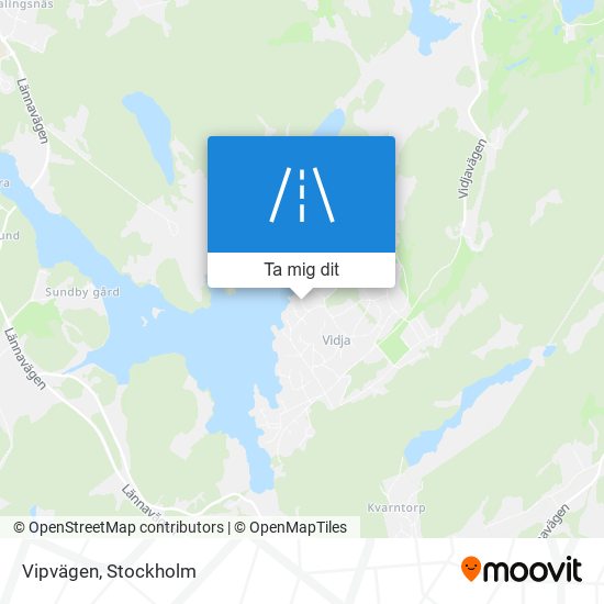 Vipvägen karta