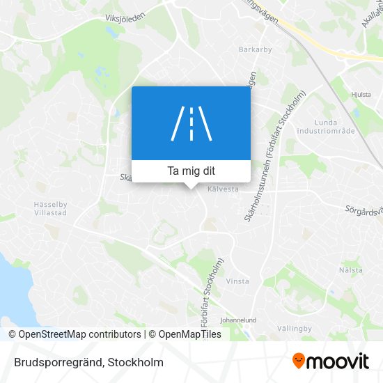 Brudsporregränd karta