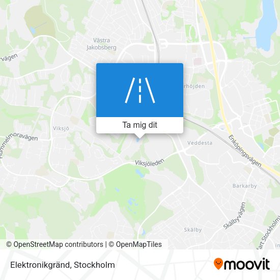 Elektronikgränd karta