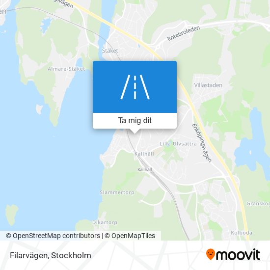 Filarvägen karta