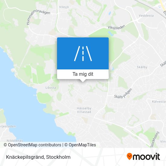 Knäckepilsgränd karta