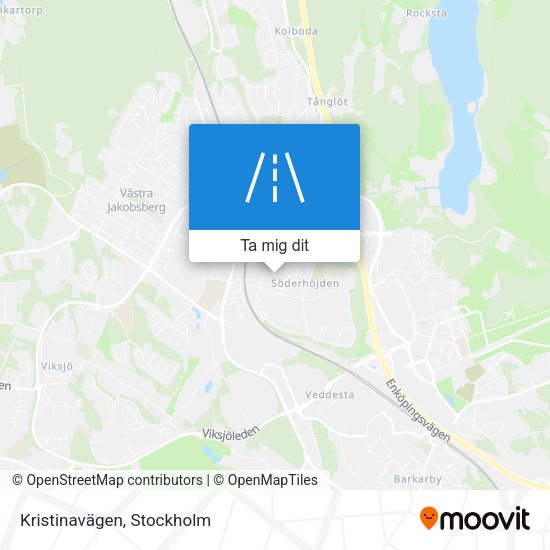 Kristinavägen karta