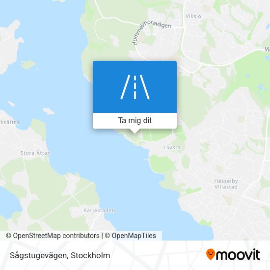 Sågstugevägen karta
