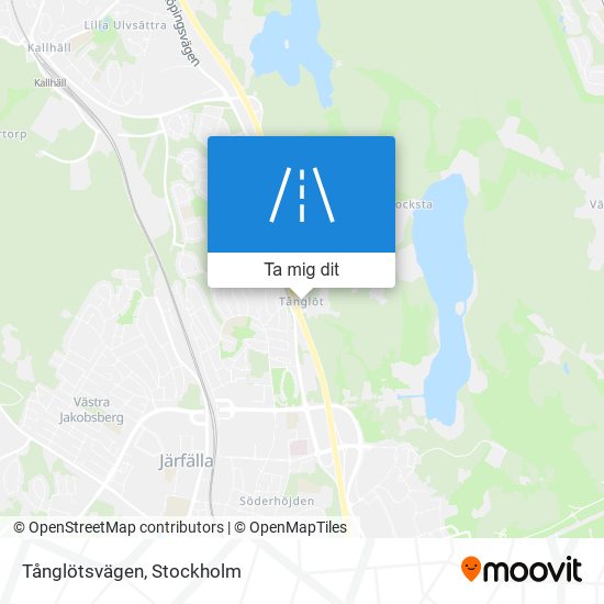 Tånglötsvägen karta