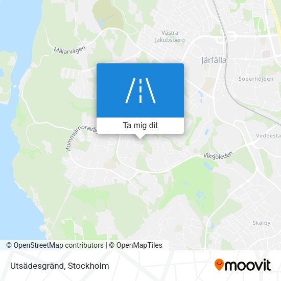 Utsädesgränd karta