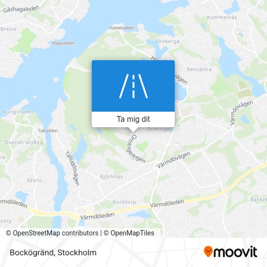 Bockögränd karta